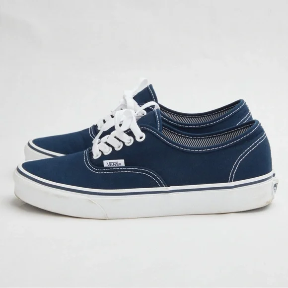 VANS AUTHENTIC NAVY size 7.5 - Picture 2 of 10
